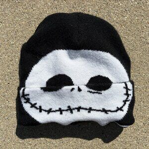 Nightmare Before Christmas Jack Skellington Beanie Hat Toboggan Mask Winter Hat